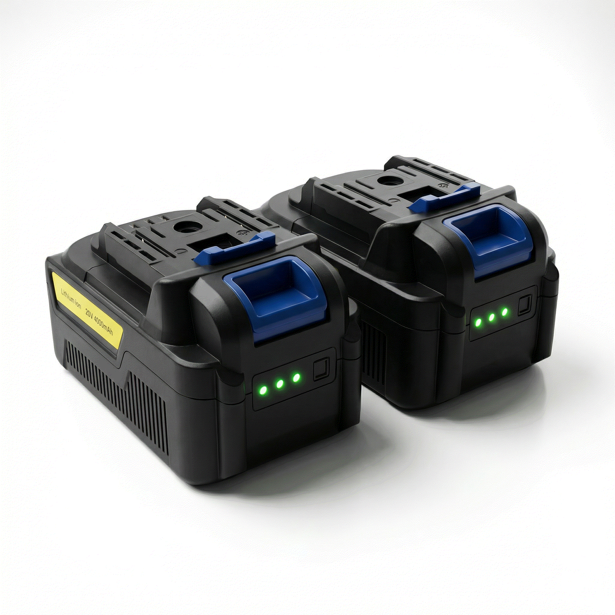 TurfSpin PWR 20V 4.0Ah lithium battery 2-pack for extended turf sweeper runtime